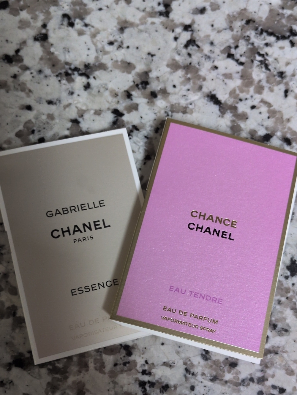FREE w/ bundle - Chanel Gabrielle & Chance Eau Tendre Samples x2
